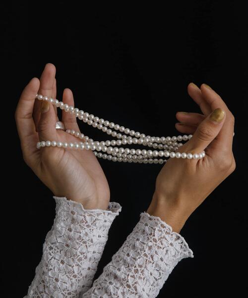 URBAN RESEARCH（アーバンリサーチ）の「decor『デコール』　6mmPearllongnecklace（ネックレス・レディース・ホワイト系その他・-）」の9枚目の写真