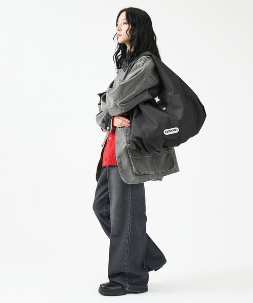 OUTDOOR PRODUCTS（アウトドアプロダクツ）の「【OUTDOOR PRODUCTS / アウトドアプロダクツ】Drop one shoulder/ワンショルダー/ユニセックス/BR-OUT-25AW14（ショルダーバッグ・メンズ・ブラック/グレー/レッド/シルバー・フリー）」の13枚目の写真