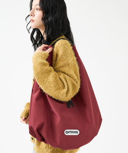 OUTDOOR PRODUCTS（アウトドアプロダクツ）の「【OUTDOOR PRODUCTS / アウトドアプロダクツ】Drop one shoulder/ワンショルダー/ユニセックス/BR-OUT-25AW14（ショルダーバッグ・メンズ・ブラック/グレー/レッド/シルバー・フリー）」の18枚目の写真