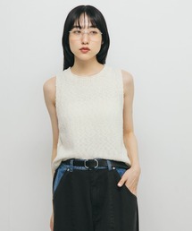 KBF | ブークレニットタンクトップ(ニット/セーター)