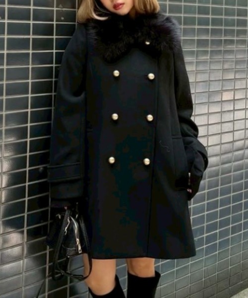 セール】Aラインステンカラーコート 秋服（ステンカラーコート