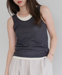 raffime（ラフィミー）の「カップ付きレイヤードアメスリタンクセット（タンクトップ）」