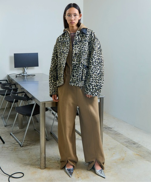 leopard Military Cape Jacket/レオパードミリタリーケープ