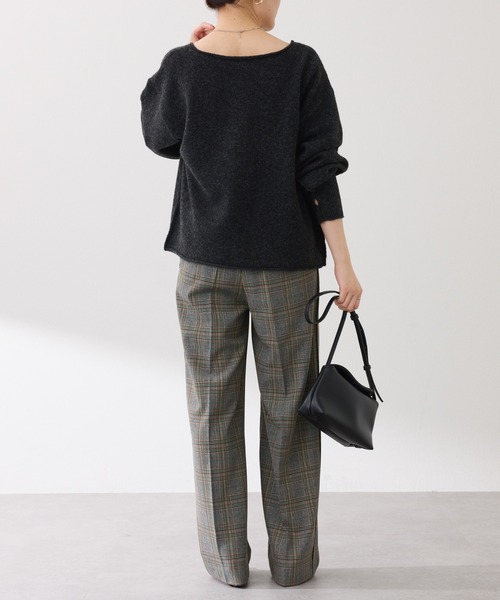 COLLAGE GALLARDAGALANTE（コラージュガリャルダガランテ）の「2WAYヘンリーニット/WEB限定（ニット/セーター・レディース・オフホワイト/グレー/チャコールグレー/レッド/ブルー・FREE）」の20枚目の写真