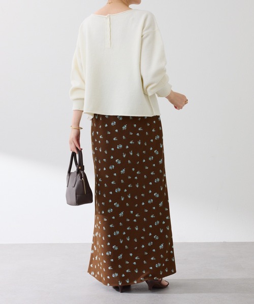 COLLAGE GALLARDAGALANTE（コラージュガリャルダガランテ）の「2WAYヘンリーニット/WEB限定（ニット/セーター・レディース・オフホワイト/グレー/チャコールグレー/レッド/ブルー・FREE）」の12枚目の写真