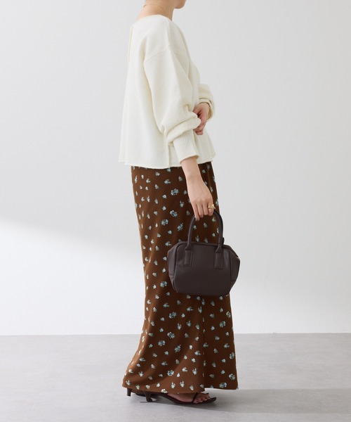 COLLAGE GALLARDAGALANTE（コラージュガリャルダガランテ）の「2WAYヘンリーニット/WEB限定（ニット/セーター・レディース・オフホワイト/グレー/チャコールグレー/レッド/ブルー・FREE）」の13枚目の写真