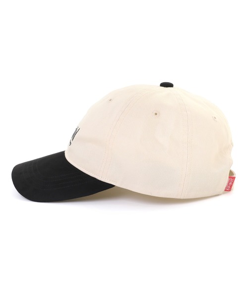 Manhattan Portage(マンハッタンポーテージ)の「Pigment Twill Suede Visor6P Cap(キャップ・メンズ・ブラウン/ネイビー/アイボリー・FREE)」の5枚目の写真