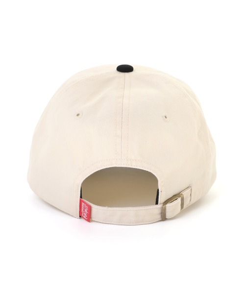Manhattan Portage(マンハッタンポーテージ)の「Pigment Twill Suede Visor6P Cap(キャップ・メンズ・ブラウン/ネイビー/アイボリー・FREE)」の6枚目の写真