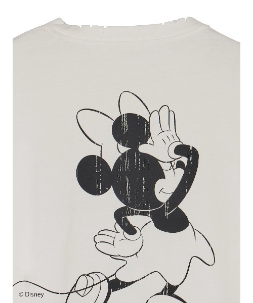 ★Ameri★MICKEY AND MINNIE DESIGN BIG TEE MICKEY AND MINNIE DESIGN BIG TEE（Tシャツ/カットソー