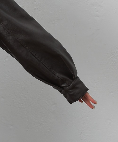 COLONY 2139   フェイクレザーオーバーブルゾン セール】フェイクレザーオーバーブルゾン（ブルゾン）｜COLONY