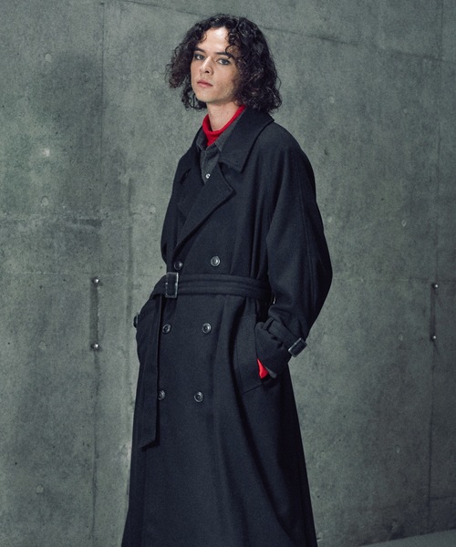 Casper John 　ウールメルトンオーバーコート CASPER JOHN（キャスパージョン）の「Wool melton over coat/ウール