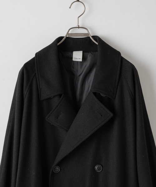 Casper John ウールメルトンオーバーコート CASPER JOHN（キャスパージョン）の「Wool melton over coat/ウール