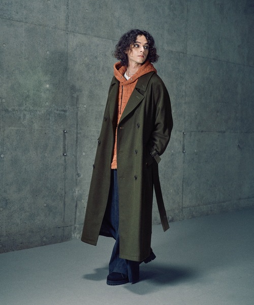 CASPER JOHN（キャスパージョン）の「Wool melton over coat/ウール