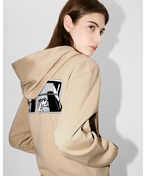 'KENZO City' ジップアップ コットン　フ―ディー