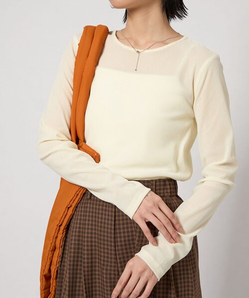 CITEN＞シアーフロッキートップ（Tシャツ/カットソー）｜CITEN（シテン