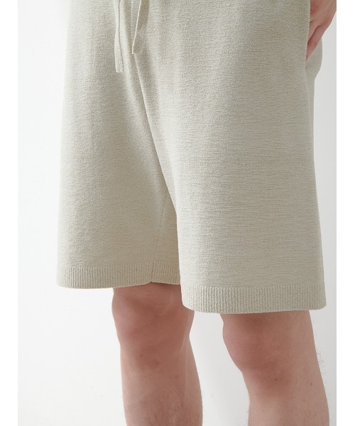 gelato pique(ジェラートピケ)の「【ONLINE限定】【HOMME】sleeping cat ジャガードプルオーバー&ハーフパンツセット(ルームウェア/パジャマ・メンズ・ミント/ネイビー/ライトグレー・M/L)」の21枚目の写真