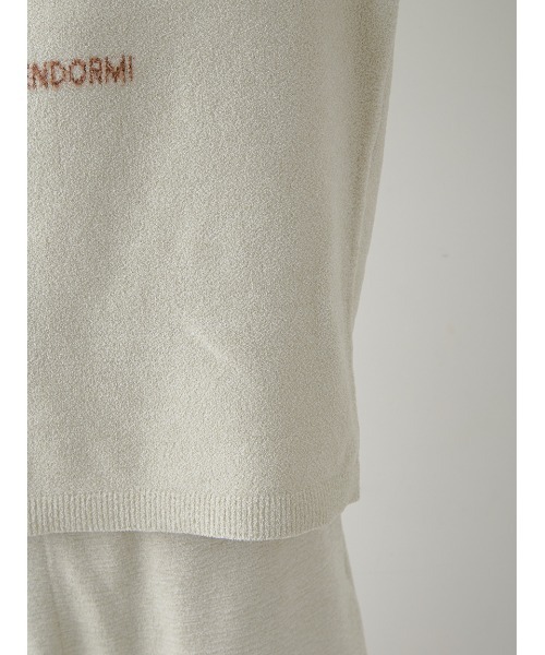 gelato pique(ジェラートピケ)の「【ONLINE限定】【HOMME】sleeping cat ジャガードプルオーバー&ハーフパンツセット(ルームウェア/パジャマ・メンズ・ミント/ネイビー/ライトグレー・M/L)」の11枚目の写真