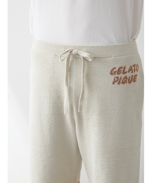 gelato pique(ジェラートピケ)の「【ONLINE限定】【HOMME】sleeping cat ジャガードプルオーバー&ハーフパンツセット(ルームウェア/パジャマ・メンズ・ミント/ネイビー/ライトグレー・M/L)」の16枚目の写真