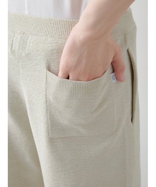 gelato pique(ジェラートピケ)の「【ONLINE限定】【HOMME】sleeping cat ジャガードプルオーバー&ハーフパンツセット(ルームウェア/パジャマ・メンズ・ミント/ネイビー/ライトグレー・M/L)」の19枚目の写真