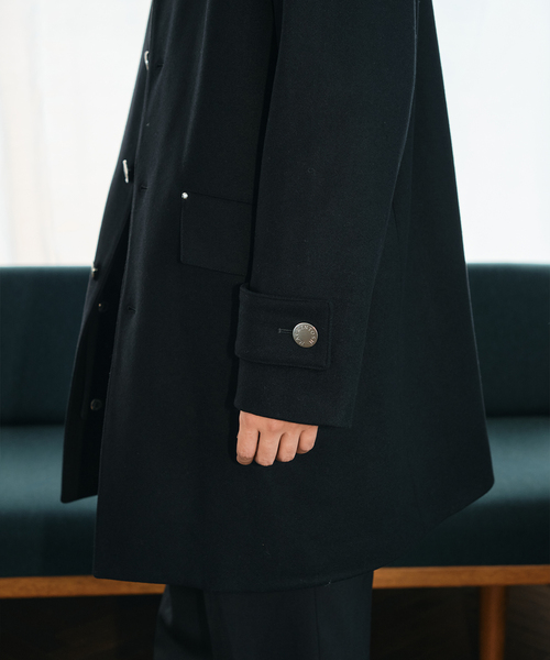 Mackintosh(マッキントッシュ)の「MACKINTOSH(マッキントッシュ) 別注 HUMBIE/ハンビー SL(ステンカラーコート・メンズ・チャコールグレー/ブラック/ブラウン・34/36/38/40)」の8枚目の写真