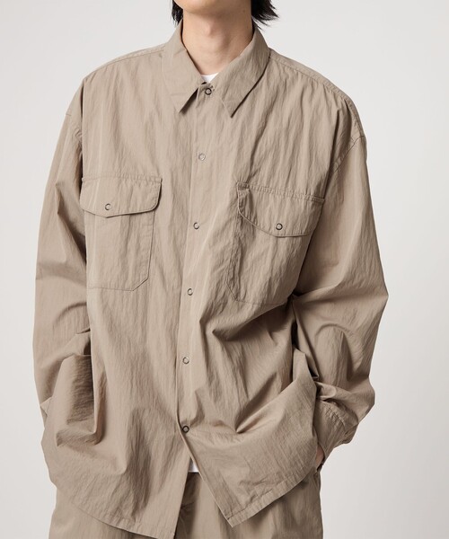 セール】＜CITEN＞リングドットポケットシャツジャケット（シャツ