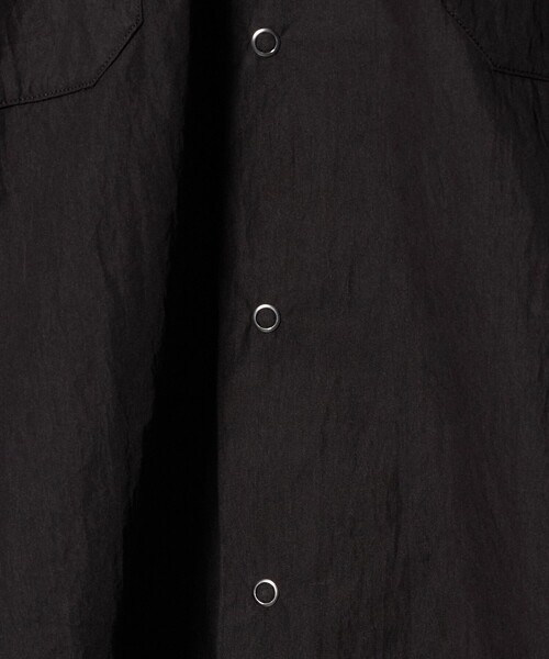 CITEN(シテン)の「<CITEN>リングドットポケットシャツジャケット(シャツ/ブラウス・メンズ・ライトグレー/ブラック・L/M)」の10枚目の写真