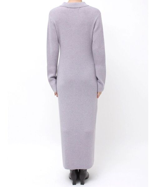 LAGUNAMOON(ラグナムーン)の「フラップポケットリブニットワンピース(ワンピース・レディース・ネイビー/ラベンダー/モカ・SMALL/MEDIUM)」の18枚目の写真