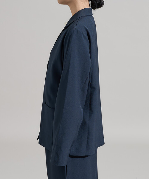 セール】シャツジャケット<セットアップ対応>限定展開（テーラード