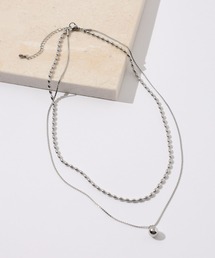 RAGEBLUE | ステンレス2連ネックレス(ネックレス)