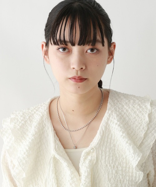 RAGEBLUE（レイジブルー）の「ステンレス2連ネックレス（ネックレス・レディース・その他・FREE）」の2枚目の写真