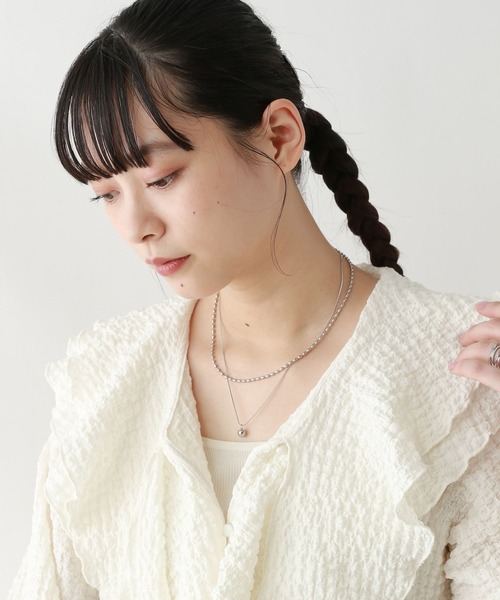 RAGEBLUE（レイジブルー）の「ステンレス2連ネックレス（ネックレス・レディース・その他・FREE）」の3枚目の写真