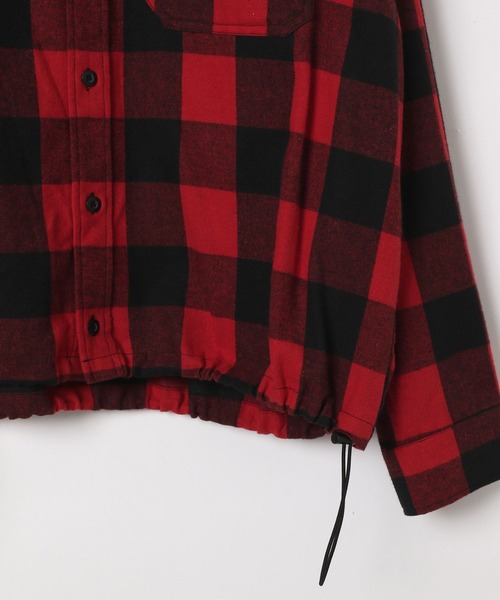 AMERICAN RAG CIE(アメリカンラグシー)の「【AMERICAN RAG CIE】BUFFALO JACKET(MEN)(ブルゾン・メンズ・ブラック/レッド・MEDIUM/LARGE)」の10枚目の写真