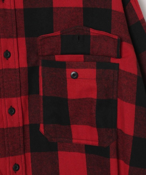 AMERICAN RAG CIE(アメリカンラグシー)の「【AMERICAN RAG CIE】BUFFALO JACKET(MEN)(ブルゾン・メンズ・ブラック/レッド・MEDIUM/LARGE)」の12枚目の写真