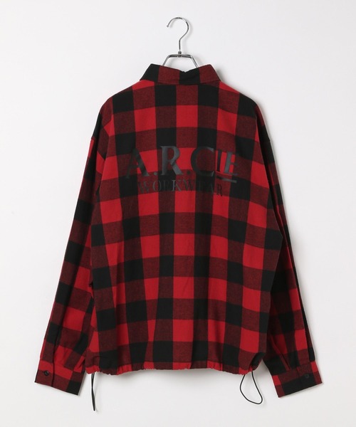 AMERICAN RAG CIE(アメリカンラグシー)の「【AMERICAN RAG CIE】BUFFALO JACKET(MEN)(ブルゾン・メンズ・ブラック/レッド・MEDIUM/LARGE)」の13枚目の写真