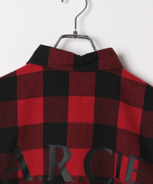 AMERICAN RAG CIE(アメリカンラグシー)の「【AMERICAN RAG CIE】BUFFALO JACKET(MEN)(ブルゾン・メンズ・ブラック/レッド・MEDIUM/LARGE)」の14枚目の写真