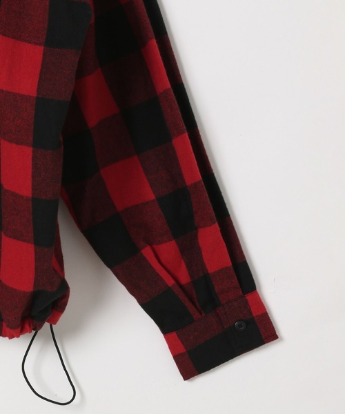 AMERICAN RAG CIE(アメリカンラグシー)の「【AMERICAN RAG CIE】BUFFALO JACKET(MEN)(ブルゾン・メンズ・ブラック/レッド・MEDIUM/LARGE)」の15枚目の写真