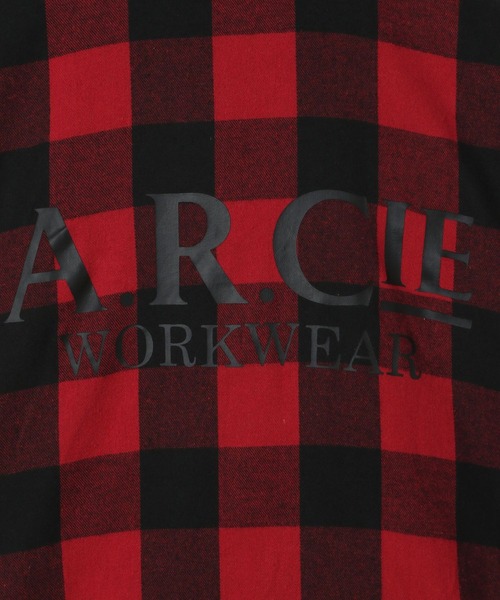 AMERICAN RAG CIE(アメリカンラグシー)の「【AMERICAN RAG CIE】BUFFALO JACKET(MEN)(ブルゾン・メンズ・ブラック/レッド・MEDIUM/LARGE)」の16枚目の写真