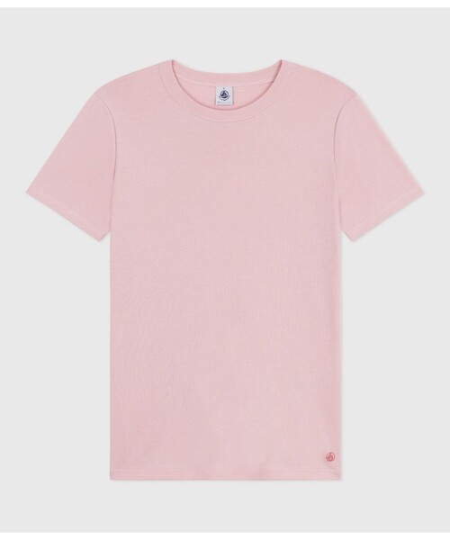 PETIT BATEAU（プチバトー）の「半袖Ｔシャツ（Tシャツ/カットソー・レディース・レッド/グリーン/ライトピンク・MEDIUM/X-SMALL/XX-SMALL/SMALL）」の3枚目の写真