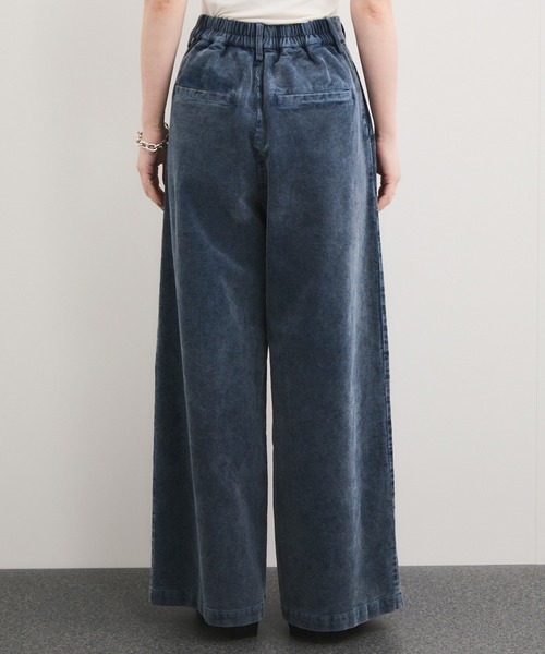 le cercle ADAM ET ROPE'（ルセルクルアダムエロペ）の「製品染めコーデュロイパンツ/セットアップ対応（その他パンツ・レディース・ベージュ系その他/ボルドー/ブルー系その他5・FREE）」の12枚目の写真