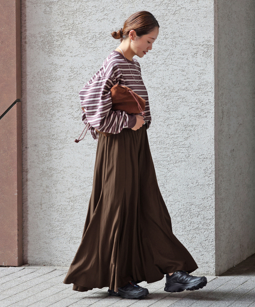 セール】レーヨンナイロンツイルスカート（スカート）｜JOURNAL