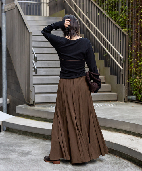 セール】レーヨンナイロンツイルスカート（スカート）｜JOURNAL