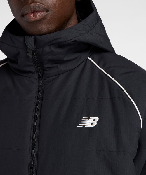 NEW BALANCE（ニューバランス）の「パデッドコート ショート（ダウンジャケット/コート・メンズ・ブラック/ネイビー・SMALL/MEDIUM/LARGE/X-LARGE/XX-LARGE）」の5枚目の写真