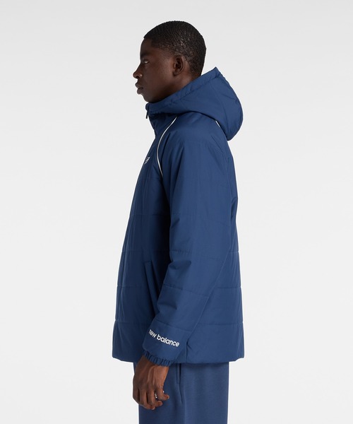 NEW BALANCE（ニューバランス）の「パデッドコート ショート（ダウンジャケット/コート・メンズ・ブラック/ネイビー・SMALL/MEDIUM/LARGE/X-LARGE/XX-LARGE）」の9枚目の写真