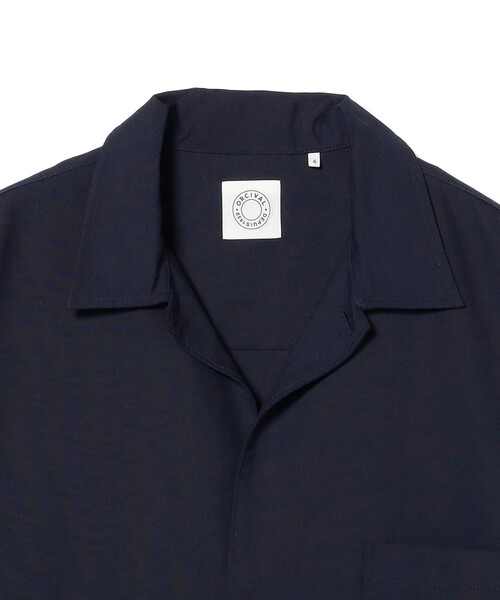 ORCIVAL（オーシバル）の「ORCIVAL / ストレッチ ブロード 3ボタン シャツ（シャツ/ブラウス・メンズ・ベージュ/ネイビー・4/5）」の9枚目の写真