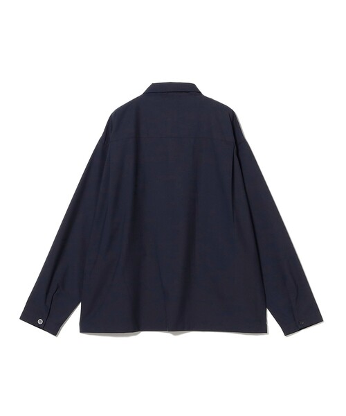 ORCIVAL（オーシバル）の「ORCIVAL / ストレッチ ブロード 3ボタン シャツ（シャツ/ブラウス・メンズ・ベージュ/ネイビー・4/5）」の3枚目の写真