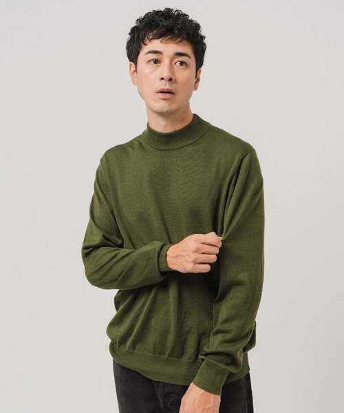 EDIFICE（エディフィス）の「12G ウール/シルク/カシミヤ MIX