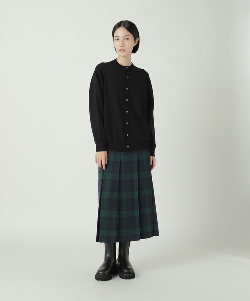 ZUCCa（ズッカ）の「LOGOニット / ニットカーディガン / S（カーディガン/ボレロ・レディース・ライトブラウン/ライトブルー/ブラック・M size）」の11枚目の写真