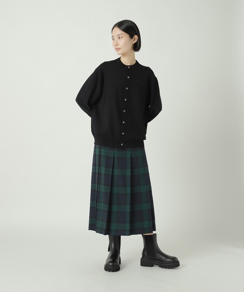 ZUCCa（ズッカ）の「LOGOニット / ニットカーディガン / S（カーディガン/ボレロ・レディース・ライトブラウン/ライトブルー/ブラック・M size）」の13枚目の写真