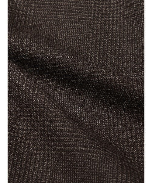 SUIT SQUARE（スーツスクエア）の「GOOVI タックテーパードパンツ ハイツイストウールサージ（スラックス・メンズ・ブラウン系・1/2/3）」の8枚目の写真