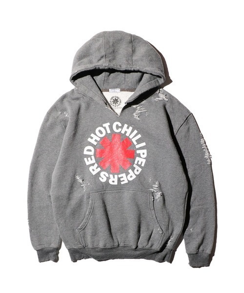THRIFTY LOOK / スリフティールック WORN-OUT'RHCP ASTERISK'HOODIE